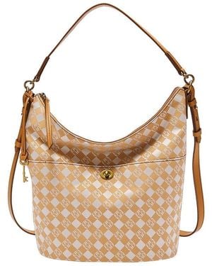 Fossil SHB2944136 Talulla Jacquard Hobo pour - Marron