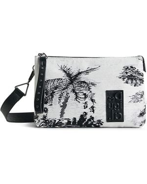 Desigual , BAG_PHANTOM DORTMUND 1021 OFF WHITE para Mujer, Blanco, Einheitsgröße
