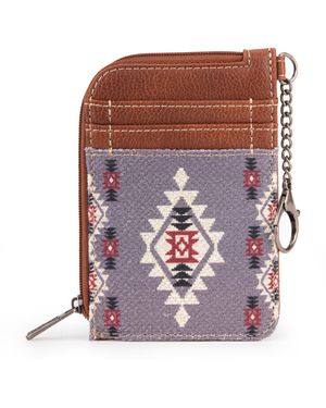 Wrangler Porta carte di credito da donna - Marrone