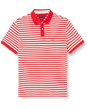 Tommy Hilfiger 1985 Regular Polo Mw0mw17770 Camiseta Polo - Rojo