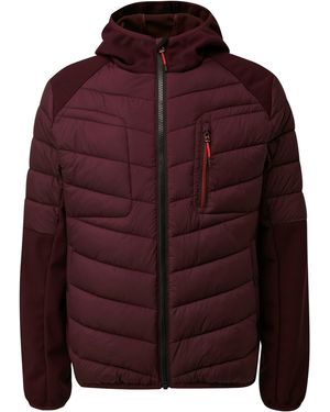 S.oliver Pufferjacke aus Softshell - Rot