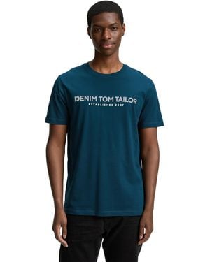 Tom Tailor 1043491 T-Shirt - Blau