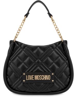 Love Moschino Borsa donna ecopelle nero BS25MO95 JC4208 Piccola - Schwarz