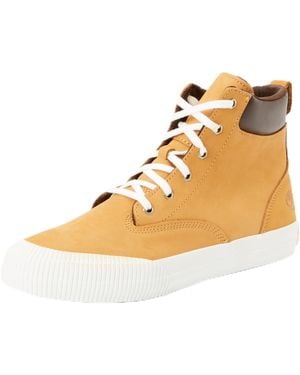 Timberland Skyla Bay 2.0 High Top Lace Up Trainer - Natural