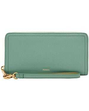 Fossil Logan Clutch - Green