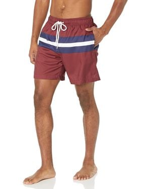 Amazon Essentials Badehose - Rot