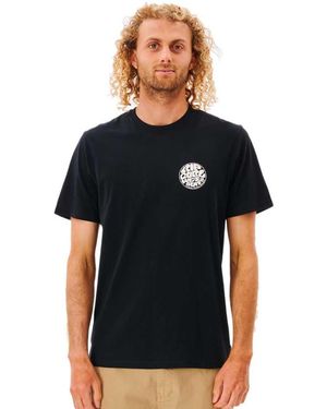 Rip Curl Wetsuit Icon Short Sleeve T-Shirt M - Nero