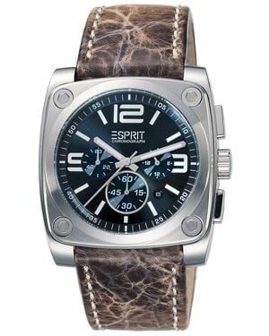 Esprit Orologio Analogico al Quarzo -Adulto con Cinturino in Pelle 4359755 - Marrone