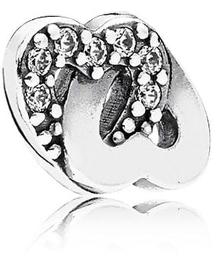 PANDORA Medaglione con cuori - Metallizzato