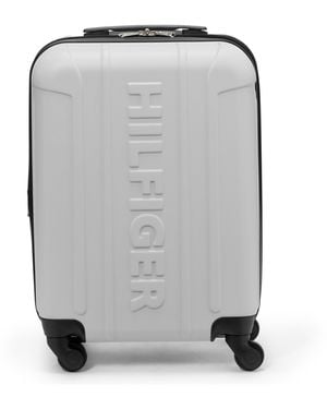 Tommy Hilfiger Carry On Overhead Spinner Hardside Luggage - Grey