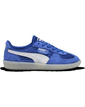 PUMA Palermo - Women's (blue/white/white), Vivid Blue/feather Grey, 5 Uk