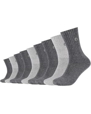S.oliver Tennissocken 9er Pack 41/46 grey - Grau