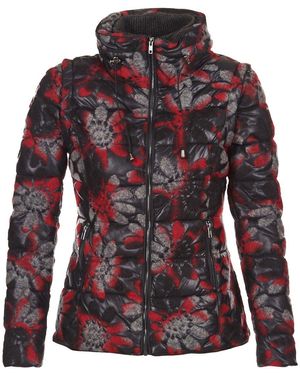 Desigual GRAMA Mäntel Rot - DE 40 (EU 42) - Daunenjacken - Lila