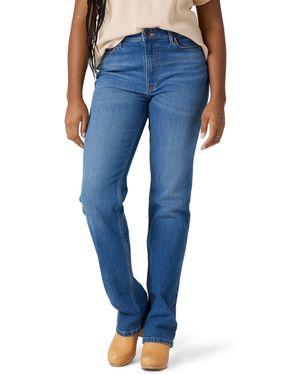 Wrangler High Rise True Straight Fit Jean - Blue