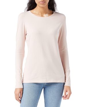 Amazon Essentials T-Shirt Girocollo a iche Lunghe con vestibilità Classica - Bianco