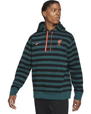 Nike Liverpool F.C. Sweat à capuche en polaire pour hommes - Vert