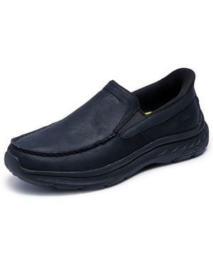 Skechers Other Leather - Blau