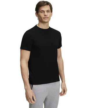FALKE Basic Round Neck M S/S SH Baumwolle weich hautfreundlich 1 Stück T-Shirt - Schwarz