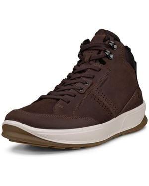 Ecco Byway 2.0 High Top Waterproof Ankle Boot - Brown