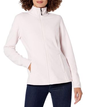 Amazon Essentials Zip Polar Fleece Jacket - Discontinued - White