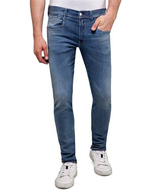 Replay Jeans Anbass Slim-Fit Hyperflex mit Stretch - Blau