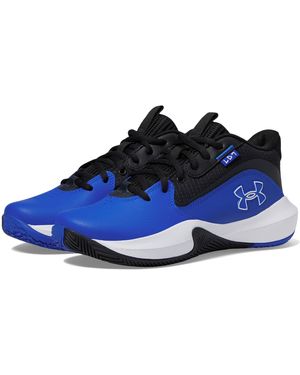 Under Armour GS Lockdown 7 Basketball Shoes EU 40 - Blu