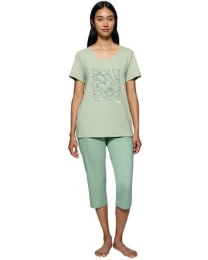 Triumph Sets Pk Capri X 02 Pyjama - Green