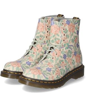 Dr. Martens Pascal Women's Smooth Leather Ankle Boots - Metallic