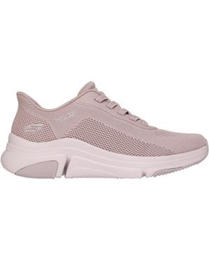 Skechers Bobs Sparrow Flex Too You Textile Women's Blush Trainers - Uk 8 - Pink