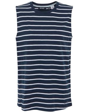 Regatta Top Senza maniche FARIENE - Donna, Blu marino/Bianco, 42