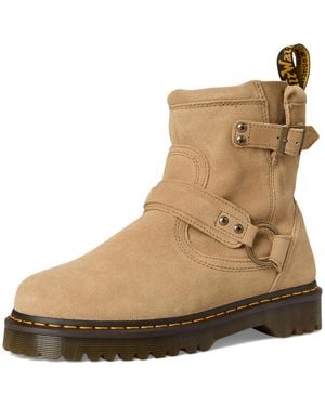 Dr. Martens Anistone Harness Motorradstiefel - Braun