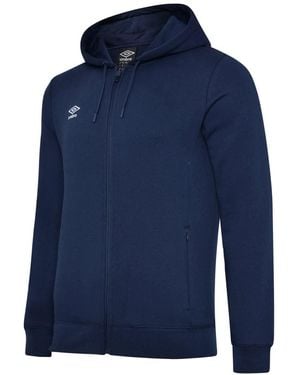 Umbro S Club Leisure Full Zip Hoodie - Blue