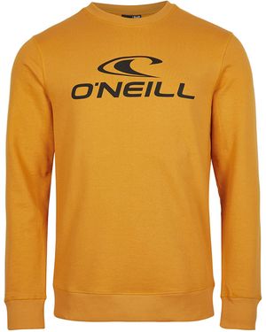 O'neill Sportswear Crew Felpa - Arancione