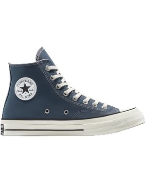 Converse A13334c Chuck 70 Hi Cold Staire Lace Trainers - Blue
