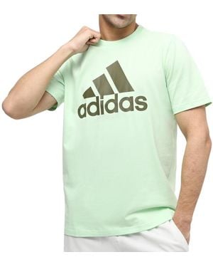 adidas M BL SJ T T-Shirt - Vert