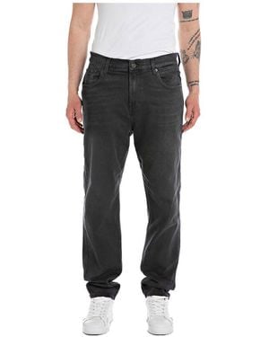 Replay Adult M1030 Sandot Jeans - Black