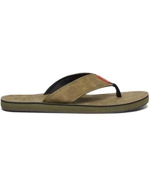 Superdry Premium Flip Flop Sandal - Brown