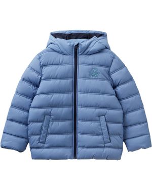 Benetton Giubbotto 2wu0cn016 - Blu