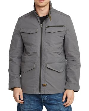 G-Star G-Star Para Hombre Chaqueta Rovic Slim Field - Gris