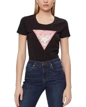 Guess Jeans T-shirts W4gi21 J1314 - Black