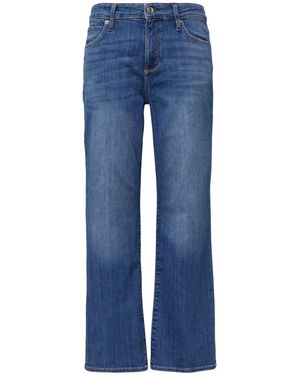 S.oliver Cropped Jeans/Slim Fit/Mid Rise/Flared Leg blau 38