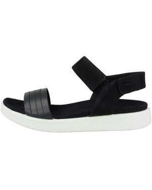 Ecco Flowt Sandales Bride Cheville - Noir