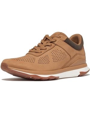 Fitflop Vitamin Ffx Perf Nubuck Trainers - Brown