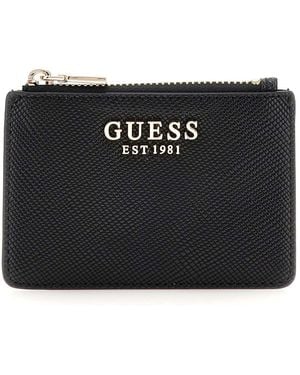Guess Kartenhalter Laurel II SLG Card Case Black schwarz