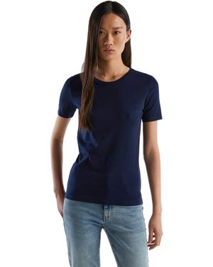 Benetton T-shirt 3ga2e16a0 - Blue