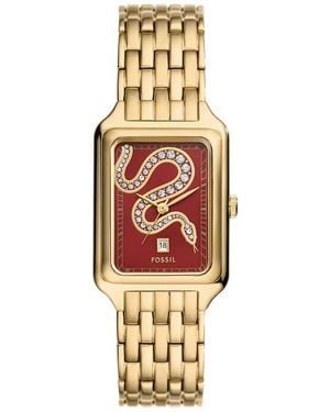 Fossil Es5379 Trendy Time Only Watch - Metallic