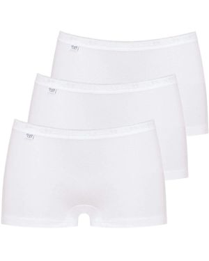 Sloggi Short Slip - 3er - Weiß