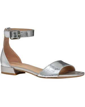 Geox D New Eraklia 15 B Slide Sandaal - Metallic