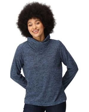 Regatta Kizmitt Overhead Fleece Hoody in Pile - Blu