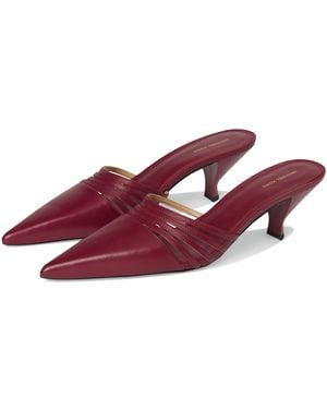 MICHAEL Michael Kors Donna Haisley Mule Pumps - Rosso